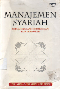 Image of Manajemen Syariah sebuah kajian historis dan kontemporer